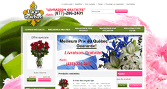 Desktop Screenshot of fleur-quebec.com