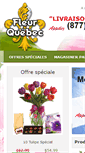 Mobile Screenshot of fleur-quebec.com